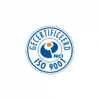 Logo van NCI ISO 9001 certificering